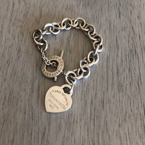 Return to Tiffany Heart Tag Toggle Bracelet